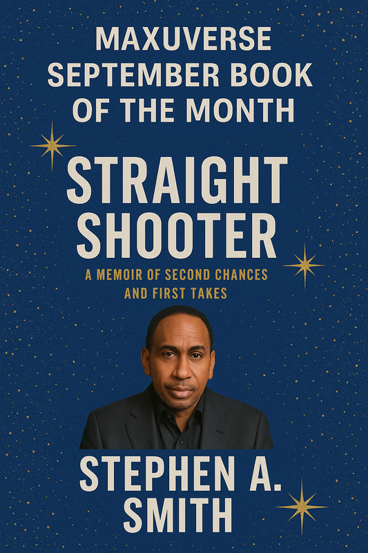 September Book of the Month — Straight Shooter by Stephen A. Smith