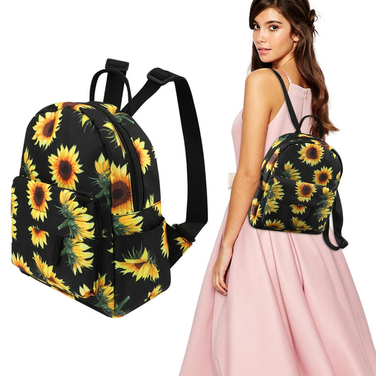 Sunflower Chic Mini Backpack 🌻