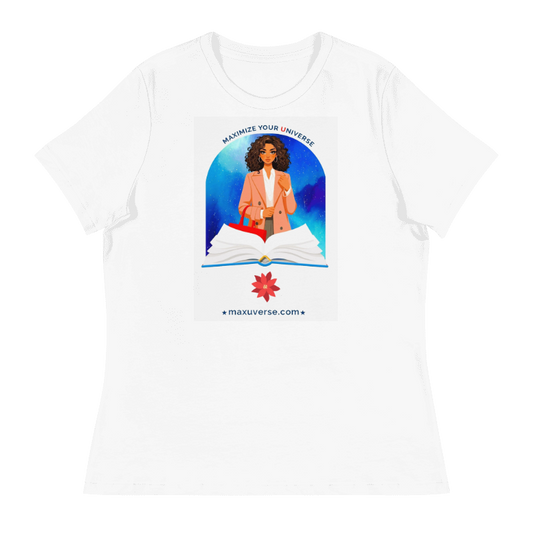 MaxUverse Women's Relaxed T-Shirt | Bella + Canvas 6400