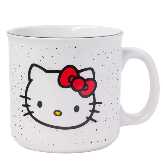 Silver Buffalo Sanrio Hello Kitty Ceramic Camper Mug 20 Ounces