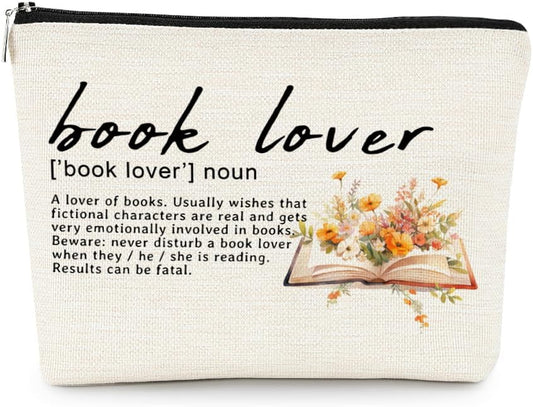 Makeup Bag for Book Lovers