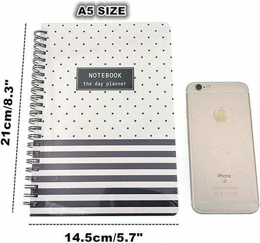 4-Pack A5 Spiral Notebooks