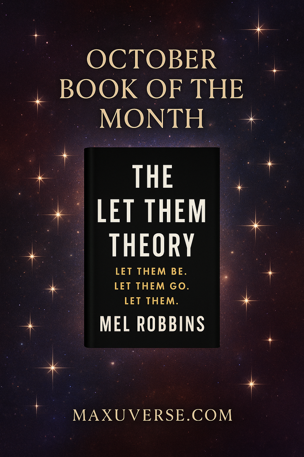 October Book of the Month: The Let Them Theory by Mel Robbins