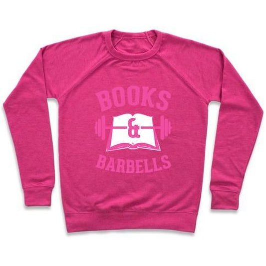 BOOKS & BARBELLS CREWNECK SWEATSHIRT