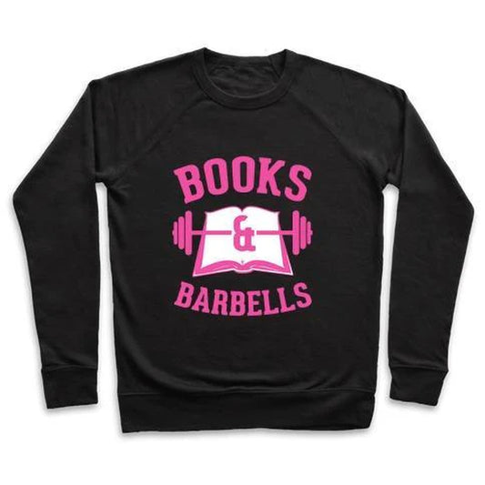 BOOKS & BARBELLS CREWNECK SWEATSHIRT