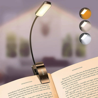 Minimalist LED Rechargeable Book Light