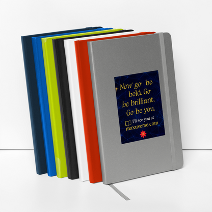 MaxUverse Hardcover Bound Notebook